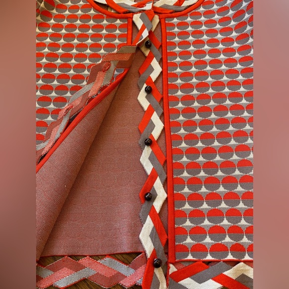 Zac Posen Z Spoke New York button front jacket with lattice detail perfect NWT - Picture 3 of 16